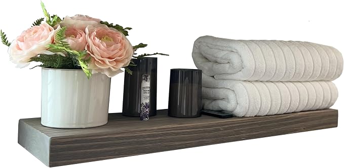 joelsantiques 36 Inch Wooden Floating Shelves by JoelsAntiques