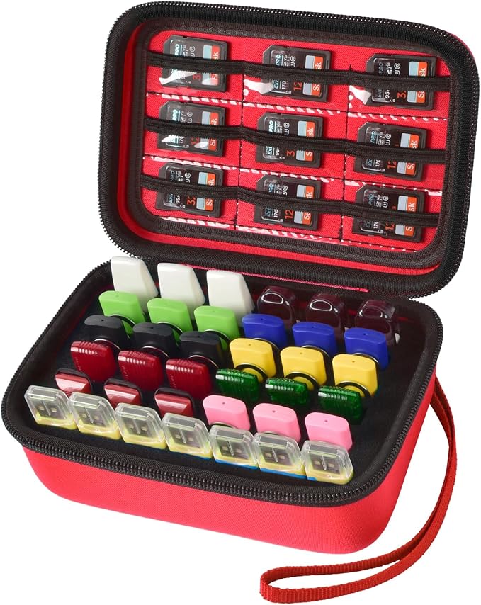 USB Flash Drive Case, SD Card/Memory Stick Pouch by ALKOO