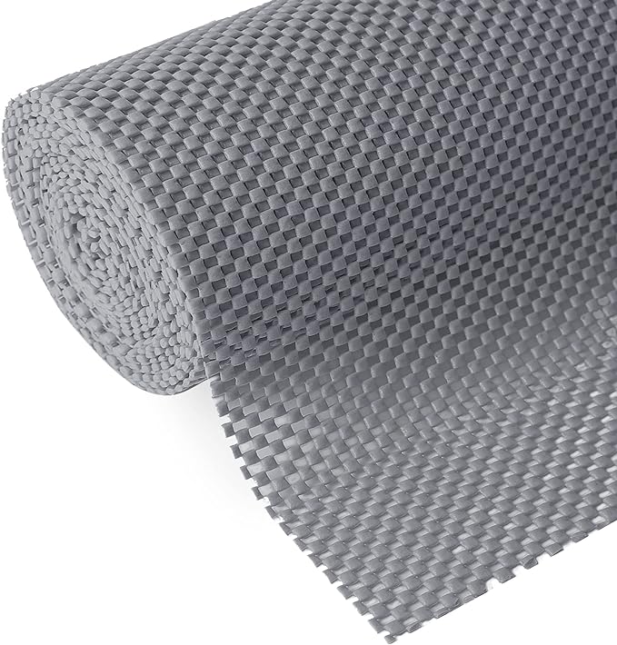 Shelf Drawer Liner Non-Adhesive Non Slip Durable Strong Long Size 12 in X 20ft by Iwtmm