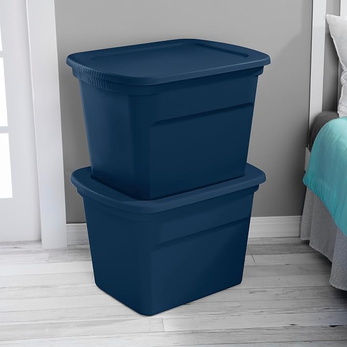Sterilite 32-Pack Plastic Storage Bins, 18 Gallon Tote Containers - Image 4