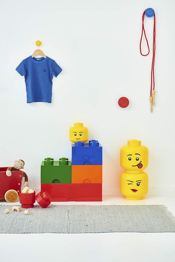 Room Copenhagen, Lego Storage Heads Stackable Storage Container - Image 9