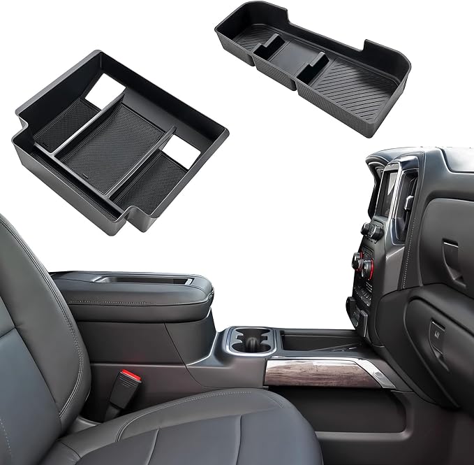 ELECFRESH 2PCS Center Console Organizer Tray by Chargingfuturewithfreshness