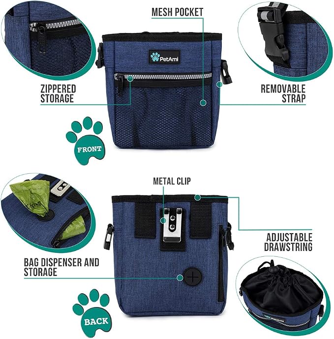 PetAmi Dog Treat Pouch, Pet Treat Pouch - Image 3