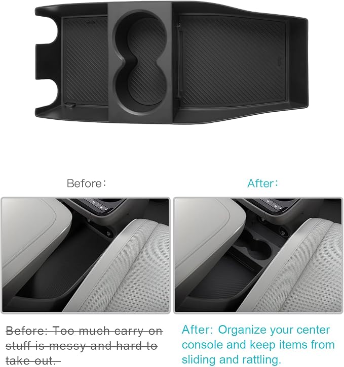 CDEFG for 2025 2026 Hyundai Ioniq 5 Center Console Organizer, for 2025 2026 - Image 2