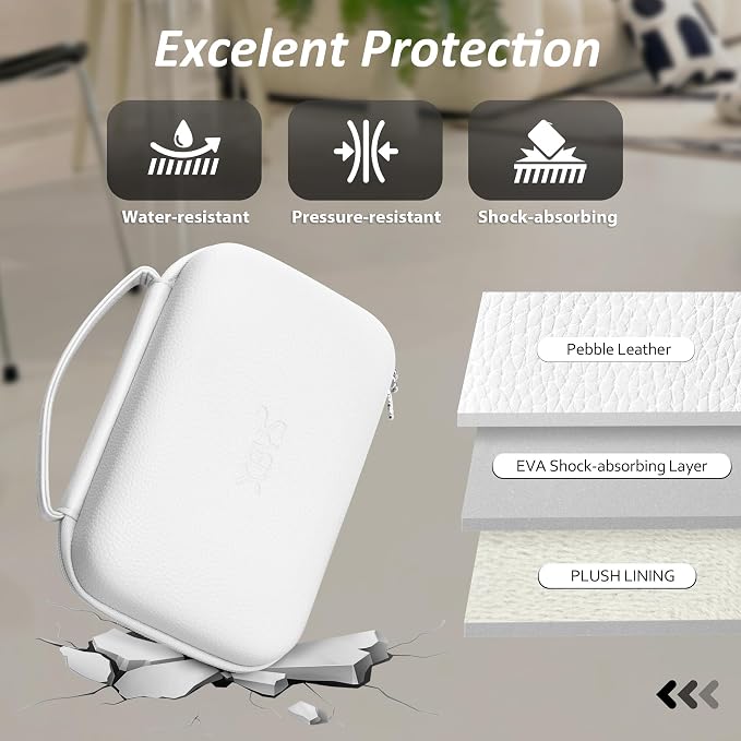 Charger Case for Macbook, Portable Tech Electronic Organizer Bag, Travel - Image 3