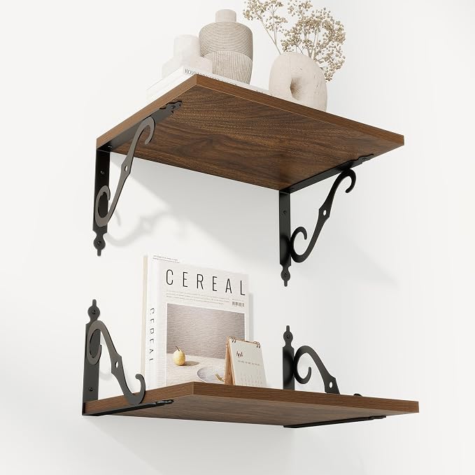 RICHFOCUS 12 Inch Deep Floating Shelves by Unknown