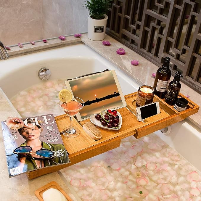 Bath Caddy Tray for Bathtub - Image 2