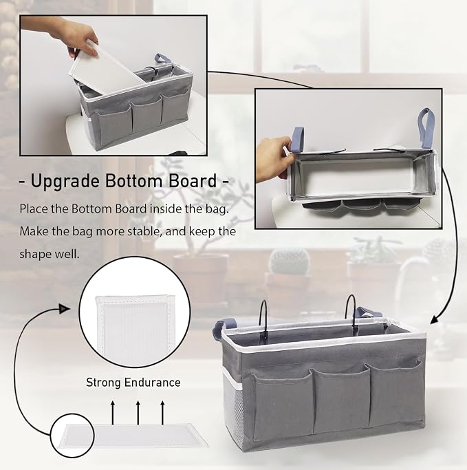 Bedside Caddy Storage Organizer - Image 3