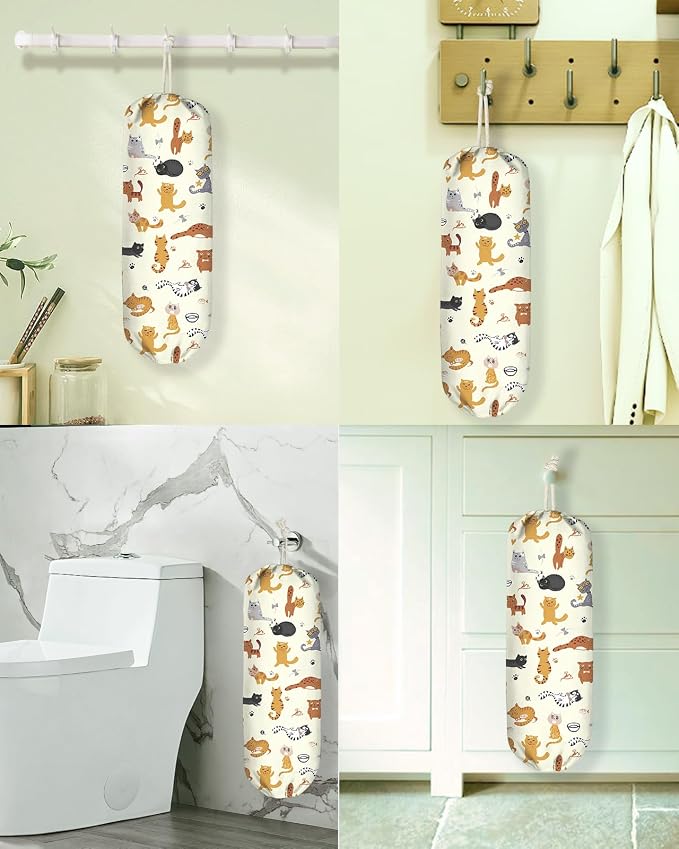 Plastic Bag Holder, Grocery Bag Organizer - Image 6