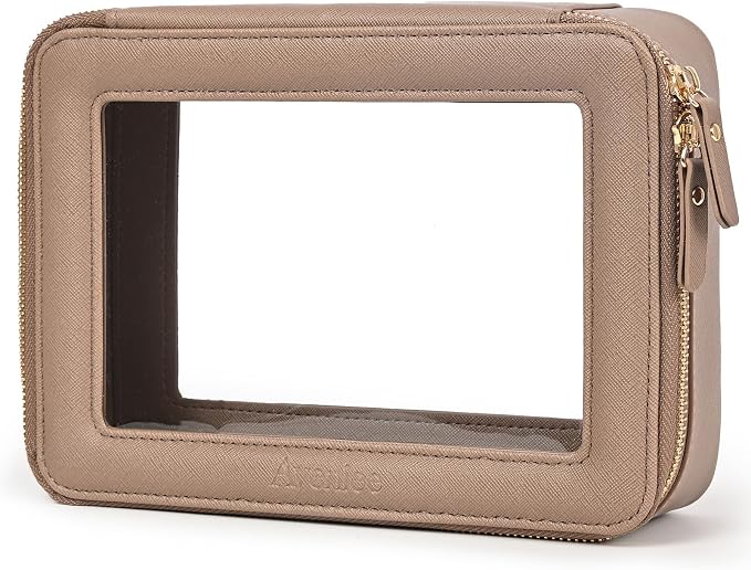 Aveniee Clear Makeup Bag Organizer, Large Travel Toiletry Bag by Aveniee