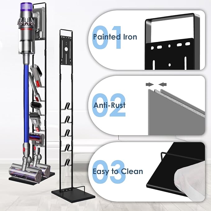 Vacuum Stand for Dyson V6, V15 Cordless Cleaners - Image 2