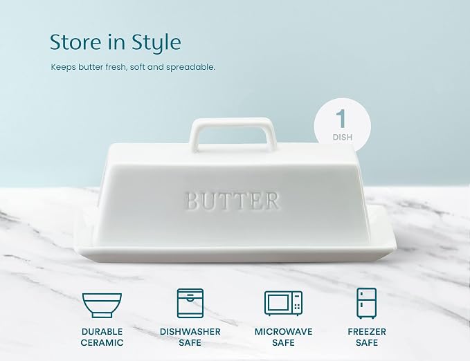 Butter Dish with Lid, by Kook, Butter Dish with Lid - Image 5