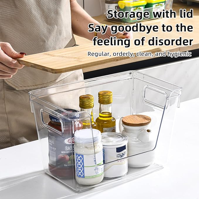Pantry Organizers and Storage, Stackable Plastic Pantry Organizer - Image 4