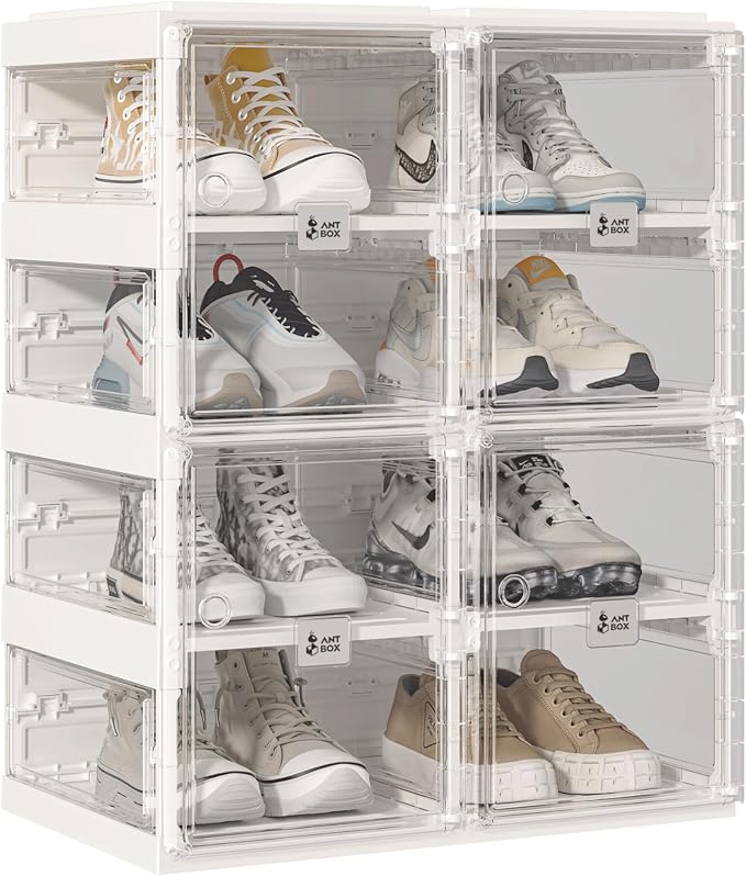 ANTBOX Foldable Shoe Rack, Shoe Organizers by ANTBOX