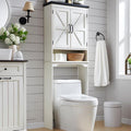 ACCOHOHO Over The Toilet Storage Cabinet, Farmhouse Bathroom Cabinet by ACCOHOHO