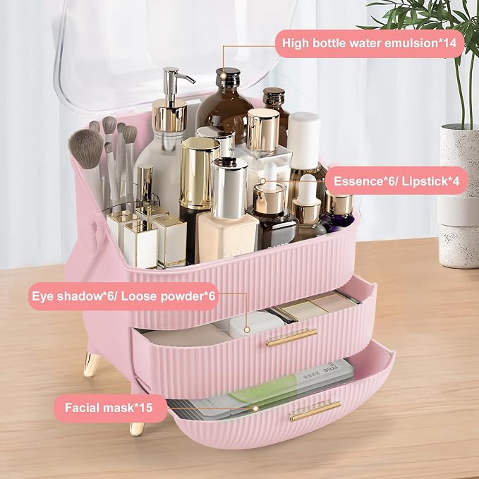 YGJT Make up Organizers and Storage, Makeup Organizer - Image 4
