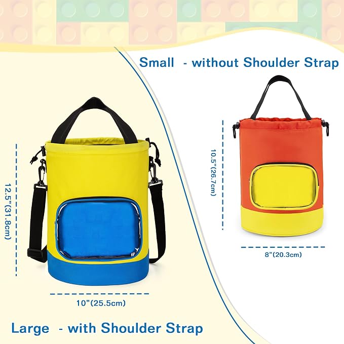 2 Pack Drawstring Toy Storage Bag Compatible - Image 2