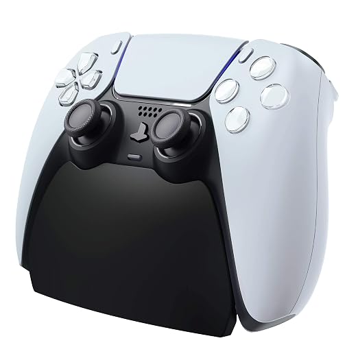 PlayVital Solid Black Controller Display Stand - Image 7