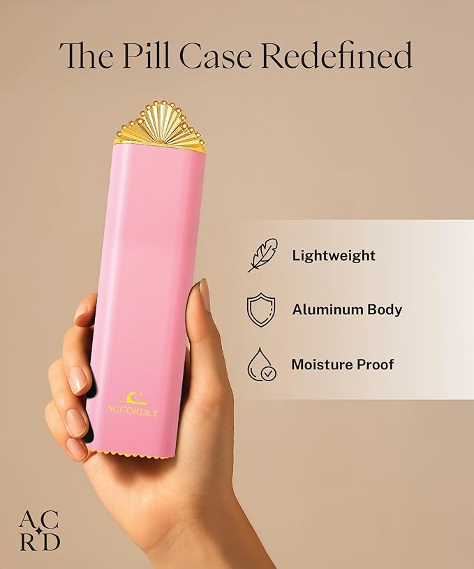 Premium Weekly Pill Organizer, 7-Day Compact Pill Case - Image 4