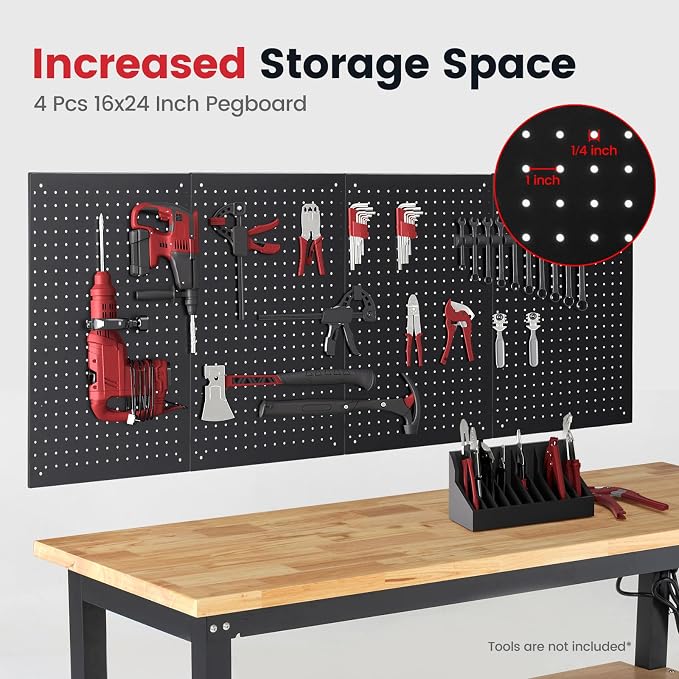 Work Table for Garage 60 Inch Workbench - Image 3