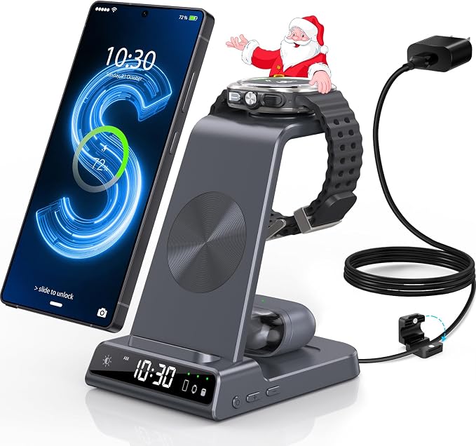 Wireless Charger for Samsung Charging Station by ZenGoose