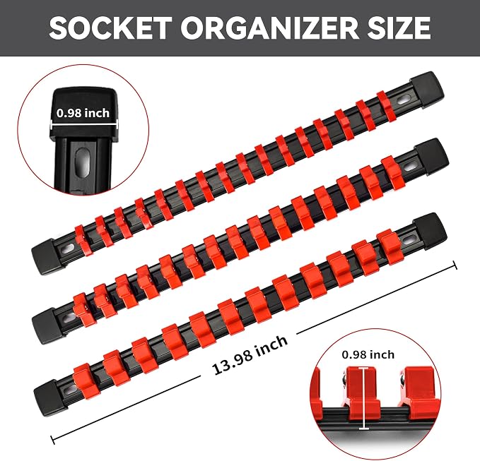 Socket Organizer Drive ABS Tools - Image 4