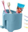 Kids Toothbrush Holder, Cute Elephant Toothbrush Holders by Theguardianofbabysgrowth