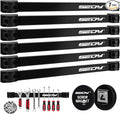 SEDY 7-Piece 12" Magnetic Tool Holder Storage Organizer, Garage Wall Mount Rack by SEDY