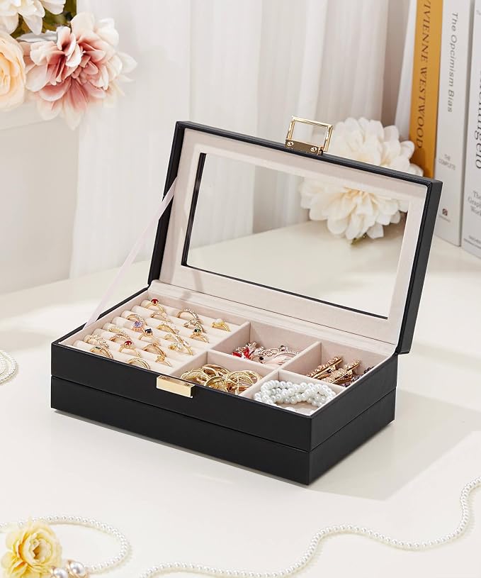 Homde Jewelry Tray Stackable Jewelry Box - Image 9