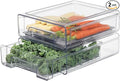 Plastic Clear Fridge Storage Organizer by Bronkeeper