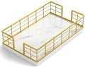Wican Marble Guest Towel Holder Tray by Wican