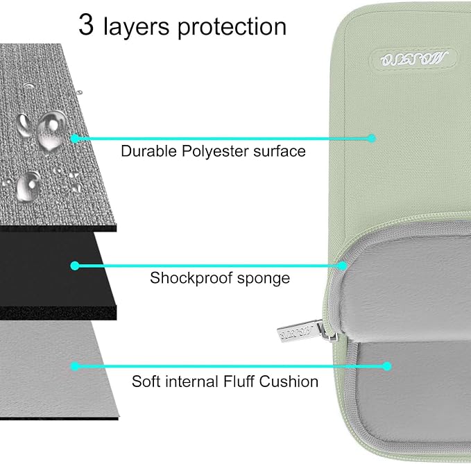 MOSISO Laptop Case 13.3 inch, 13-13.3 inch Laptop Sleeve Compatible - Image 3