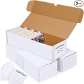 Trading Card Storage Box with Dividers, Cardboard card Organizer Box by Joyoumess