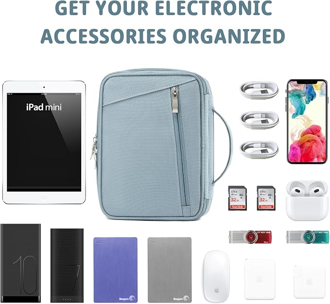 mygreen Electronics Travel Organizer, Watreproof Electronic Accessories Case - Image 2