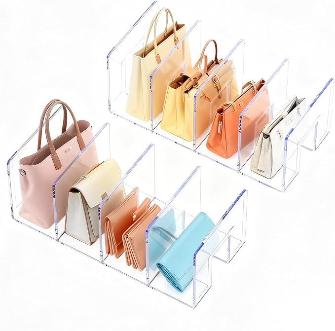 LUGUNU Clear Acrylic Purse Organizer by LUGUNU