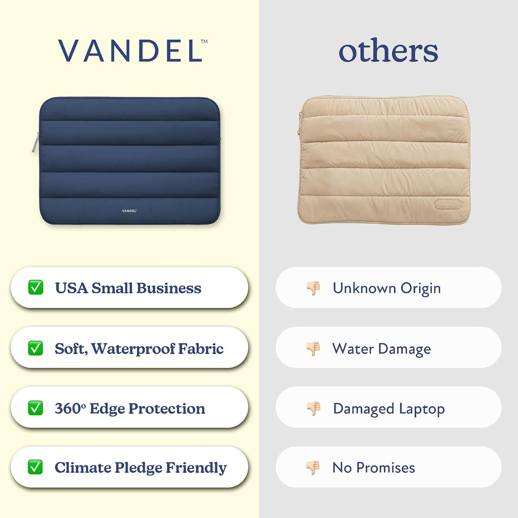 Vandel The Original Puffy Laptop Sleeve 13-14 Inch, Laptop Case