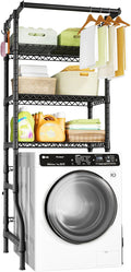 Ulif U11 Mini Over Washer and Dryer Shelves, 3 Tiers Laundry Room Storage and by Ulif
