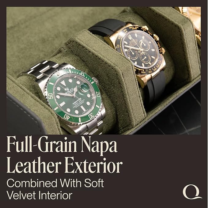 QWATCHBANDS Napa Leather Watch Rolls - Image 2