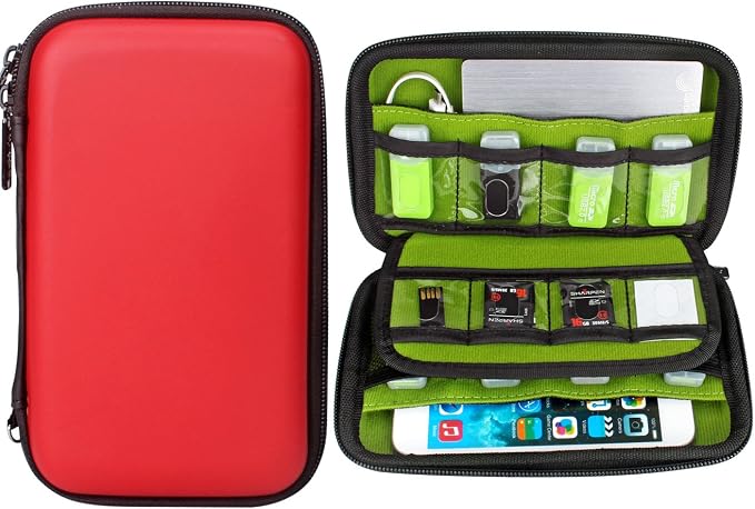 Aprince Digital Gadget Case Waterproof Memory Card Case, Designed by Aprince