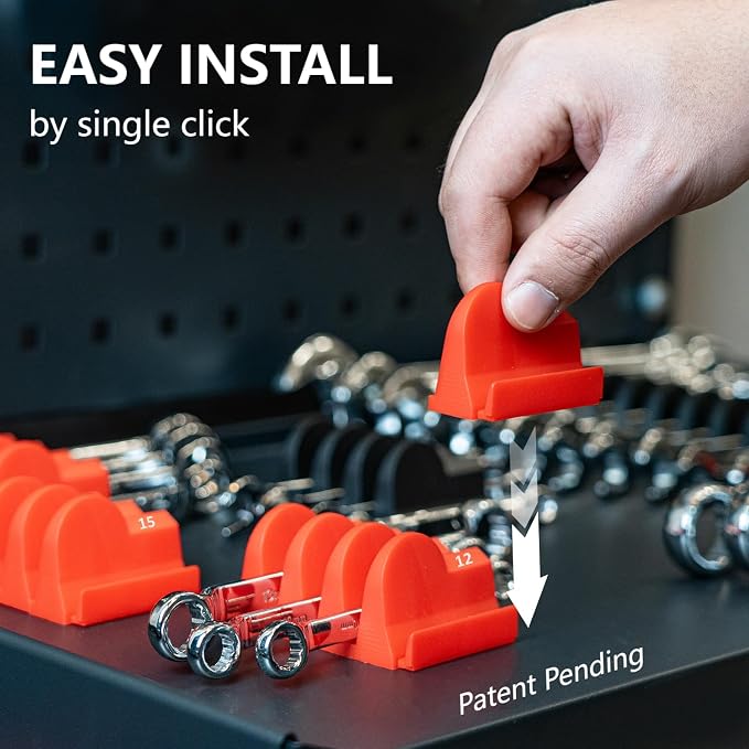80 pcs MAGNETIC Modular Wrench Organizers - Image 4
