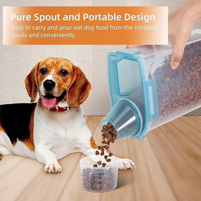 3-5Lbs/3Qt Dog Cat Food Storage Container - Image 2