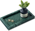 Natural Small Marble Vanity Tray, Luxury Stone Organizer for Bathroom