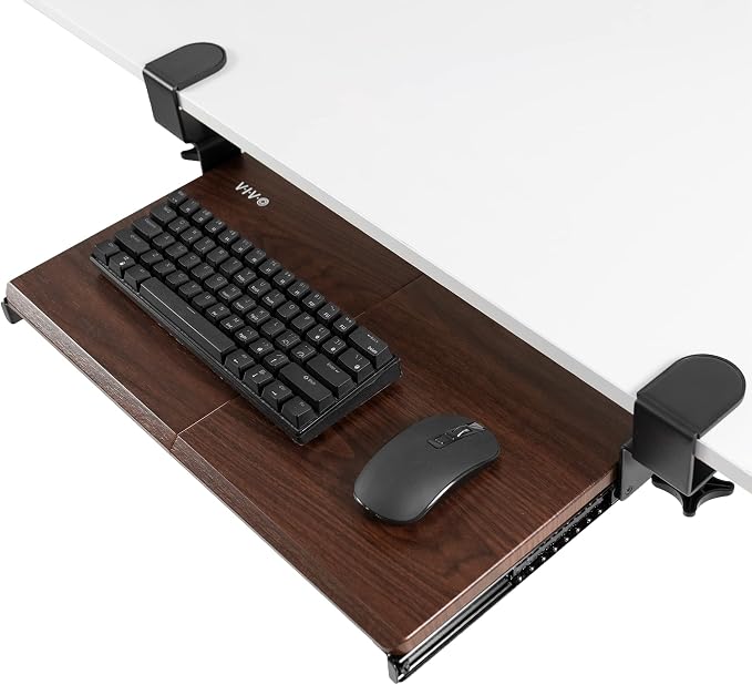 VIVO Small Keyboard Tray, Under Desk Pull Out by VIVO