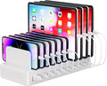 60W Charging Station for Multiple Devices, 10-Port USB Fast Charging Station by Yoodarmx