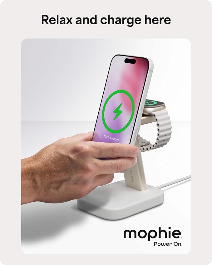 Mophie 2-in-1 Wireless Charging Stand - Image 10
