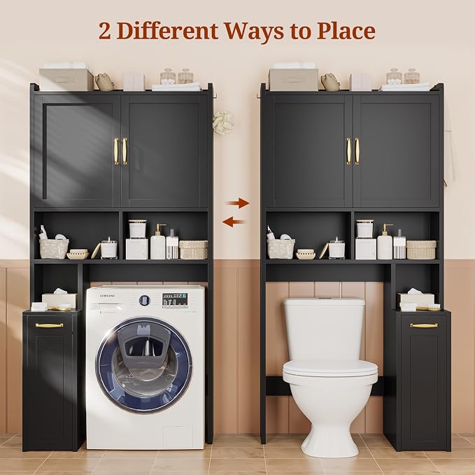 Over The Toilet Storage Cabinet - Image 4