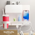 WallShelfie Bedside Wall Organizer & Bedside Shelf, Room Decor, Dorm Room by Smallish