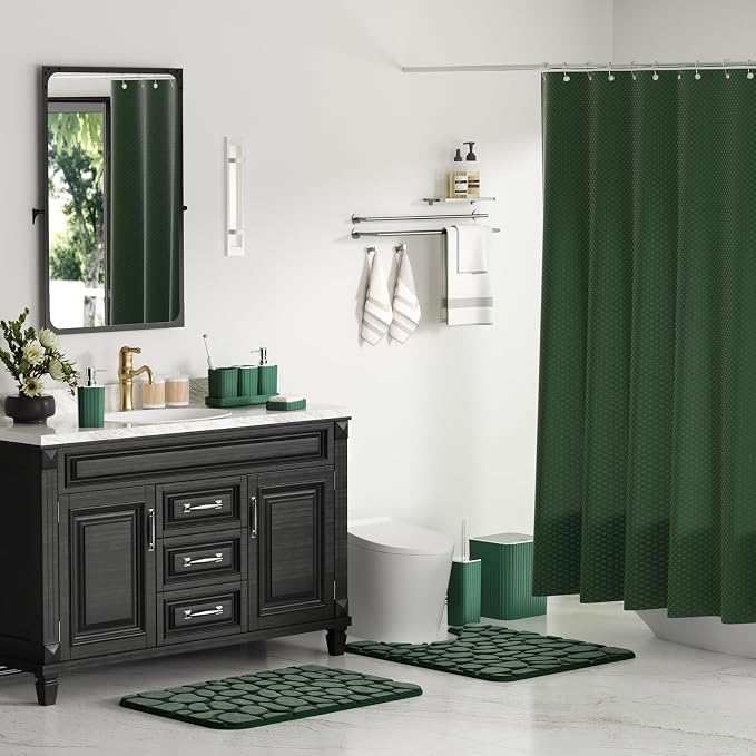 Bathroom Set- 25PC Green Bathroom Sets, Bathroom Set - Image 9
