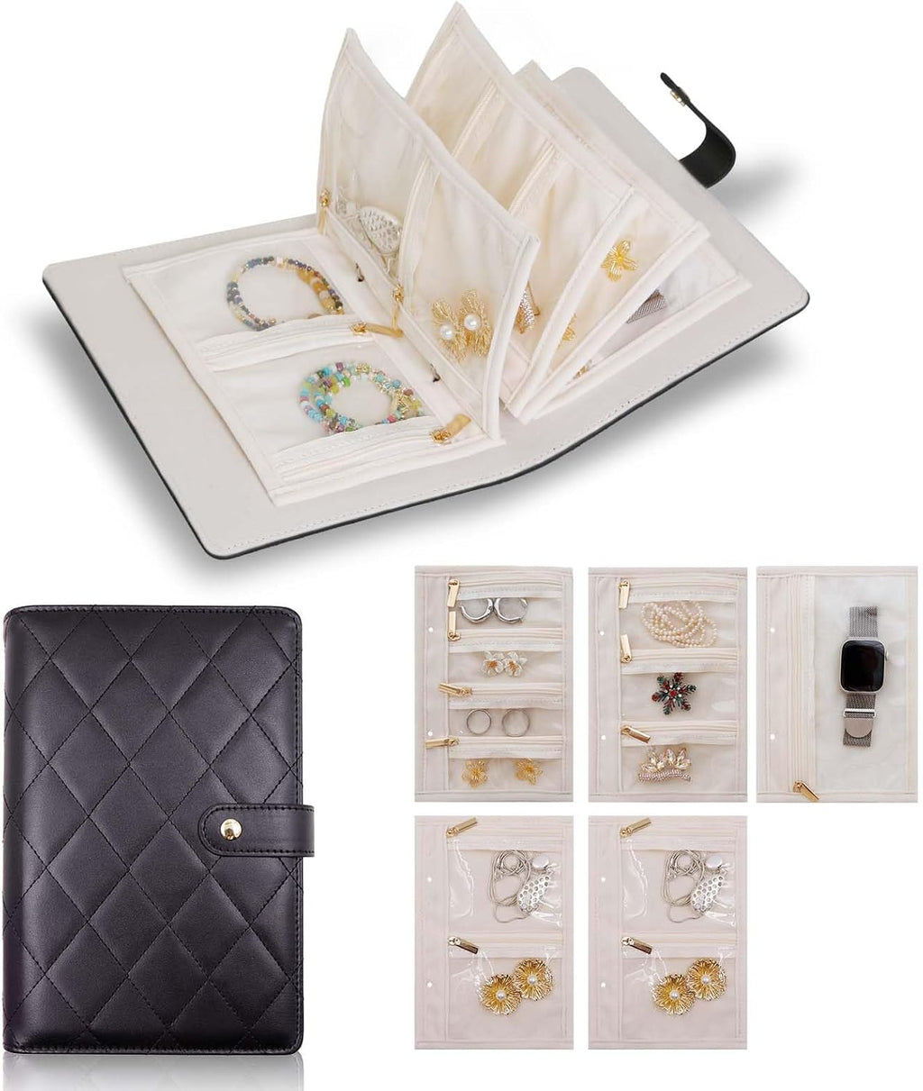 Travel Jewelry Organizer Case, Portable Jewelry Organizers Storage