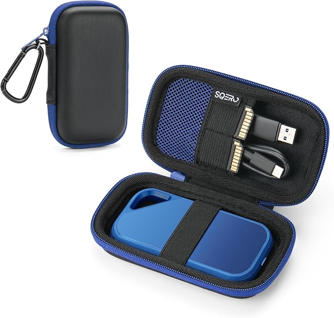 Hard Case for SanDisk Extreme/SanDisk PRO 1TB 2TB 4TB 500GB / Passport Portable by SQERO